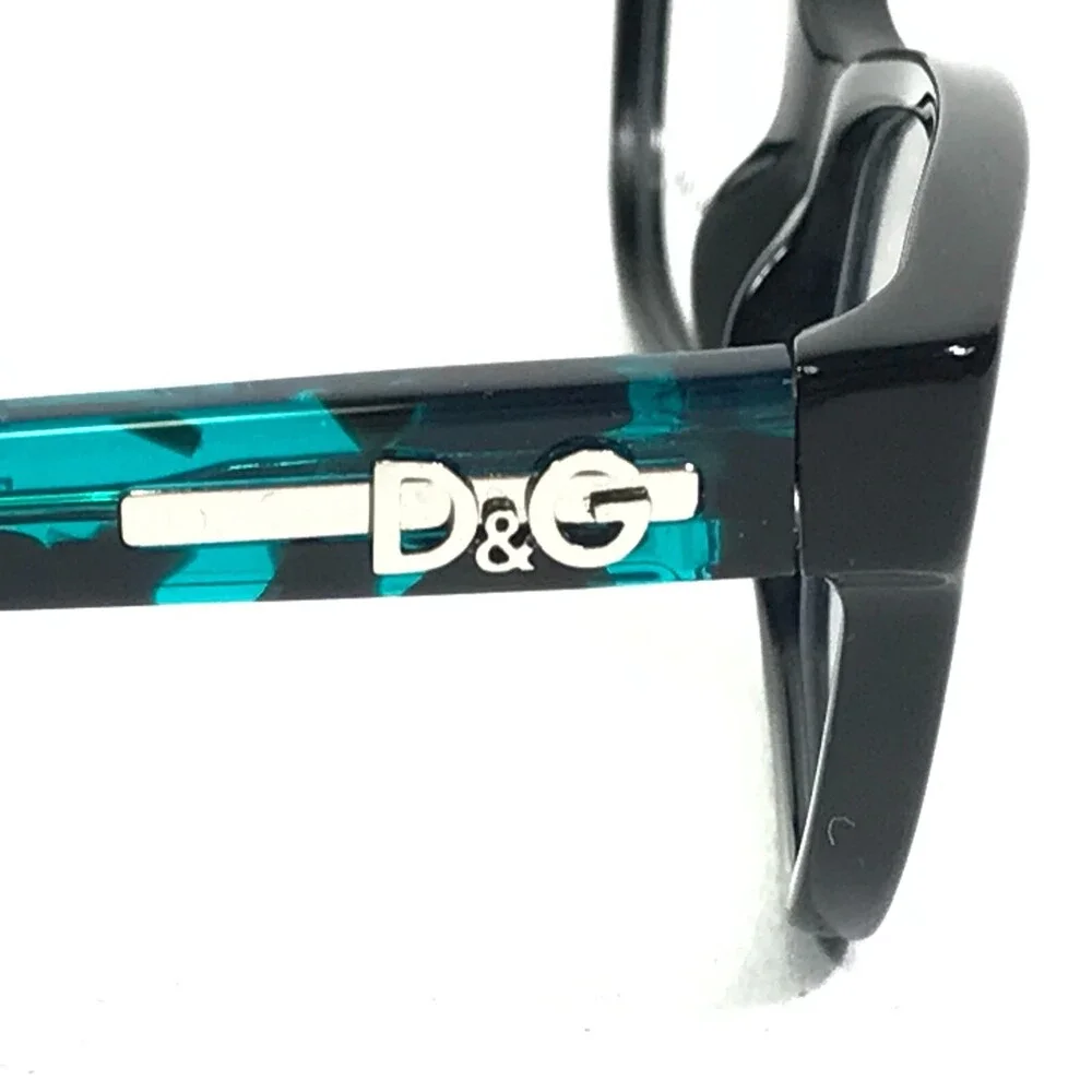 Dolce & Gabbana Petite Eyeglasses Frames DD1205 1826 Black Blue 50-17-135